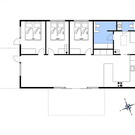 Feriehus Ll276-bukkemose-solsikkevaenget-6 *